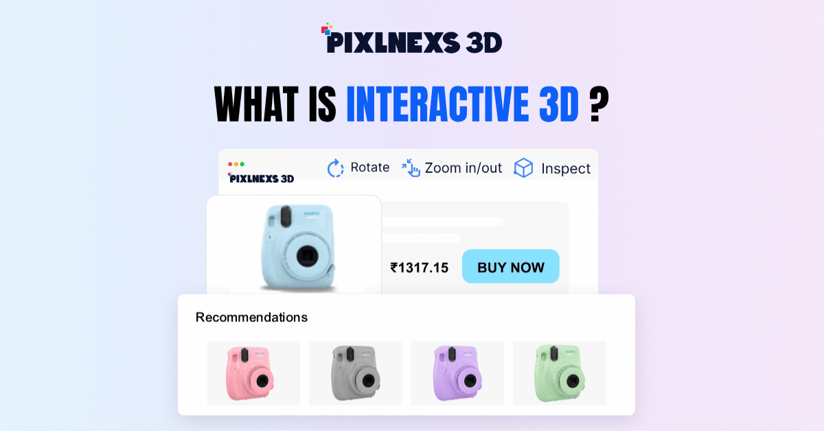 What is interactive 3d