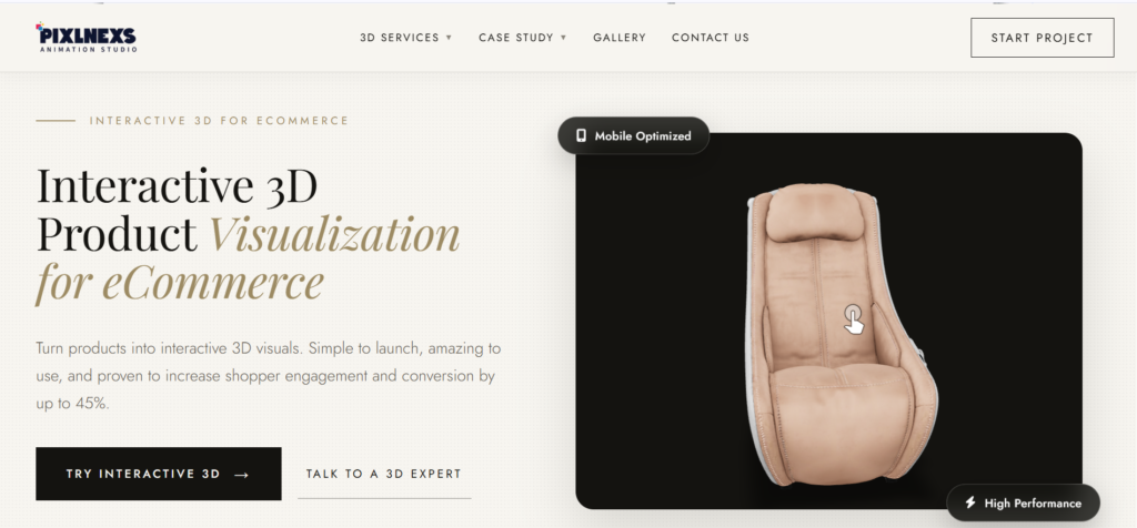 best 3d product visualization platforms