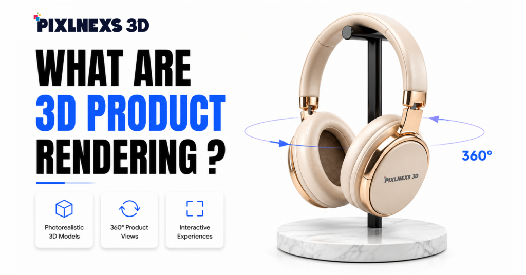 3d product rendering