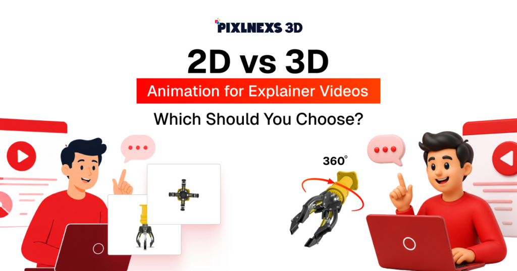 2d vs 3d animation explainer