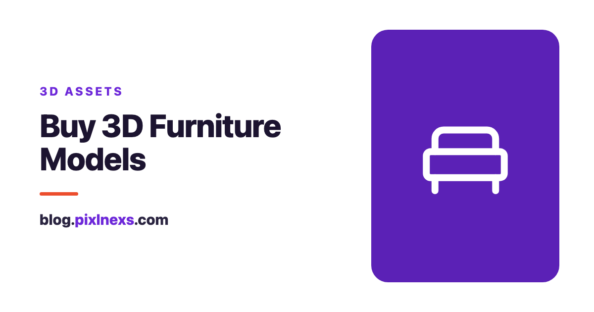 3d furniture models