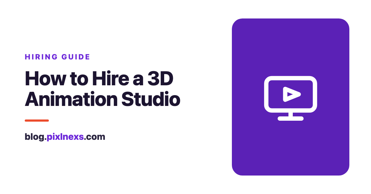 hire 3d animation studio