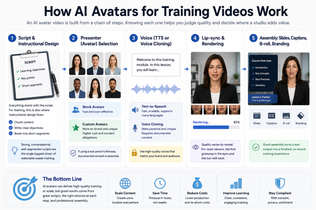 AI Avatars for Training Videos