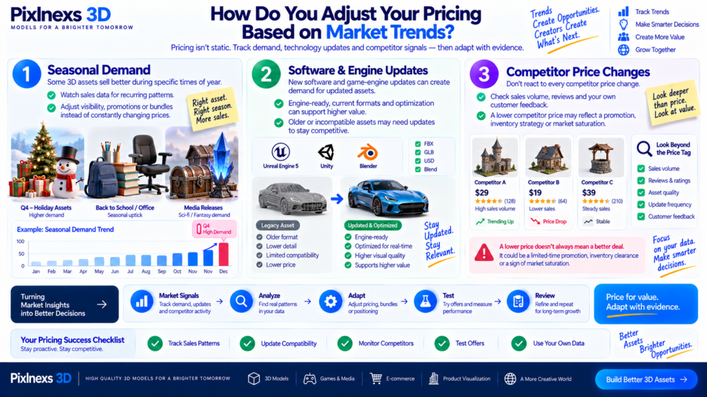 How Do You Adjust Your Pricing Based on Market Trends