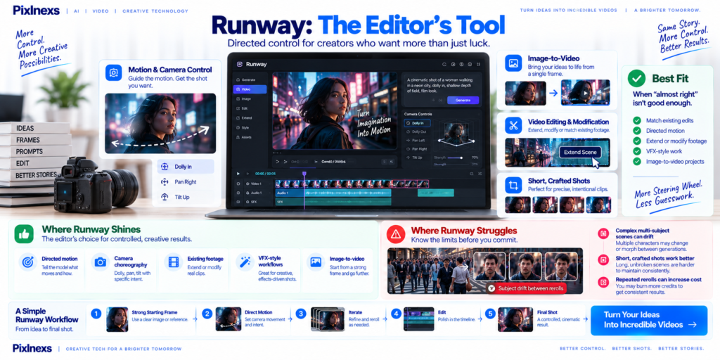 Runway the editor's tool
