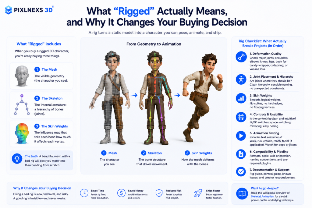 What rigged actually means, and why it changes your buying decision