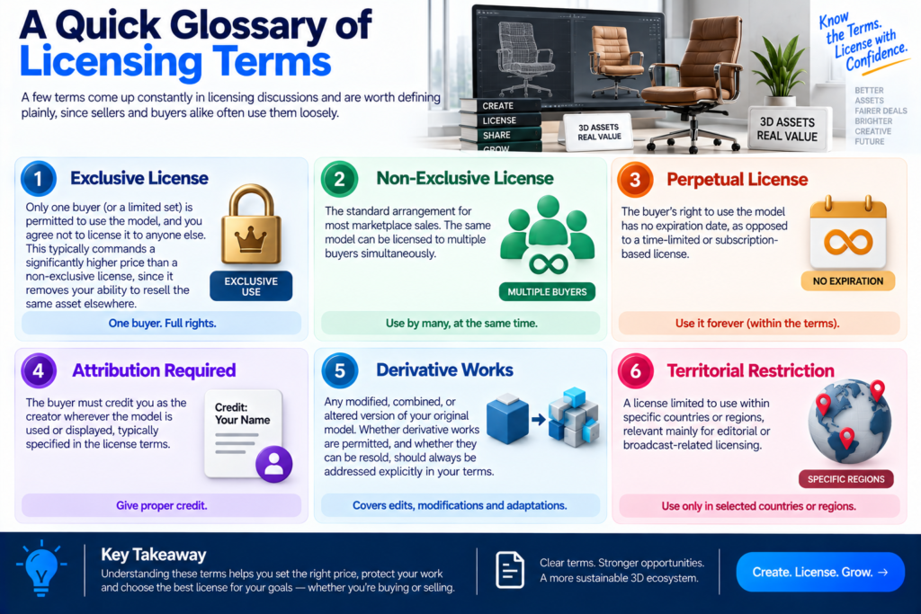 A Quick Glossary of Licensing Terms
