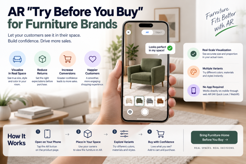 AR Try Before You Buy Furniture