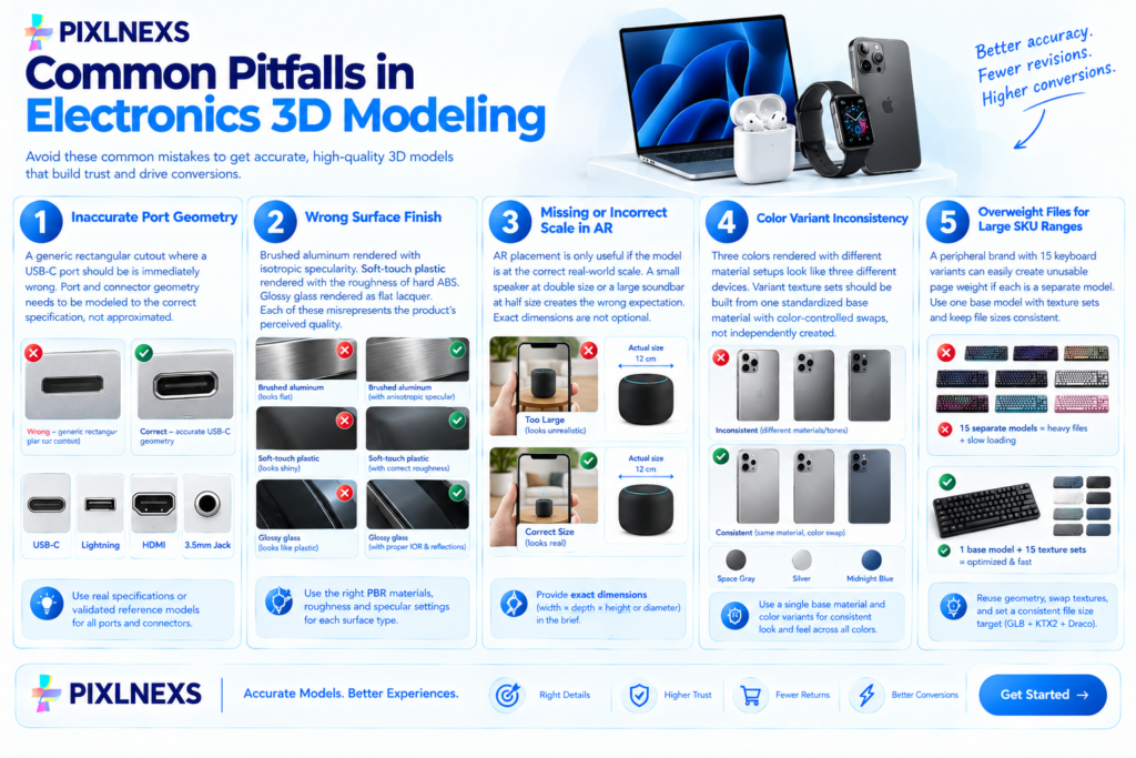 Common Pitfalls in Electronics 3D Modeling