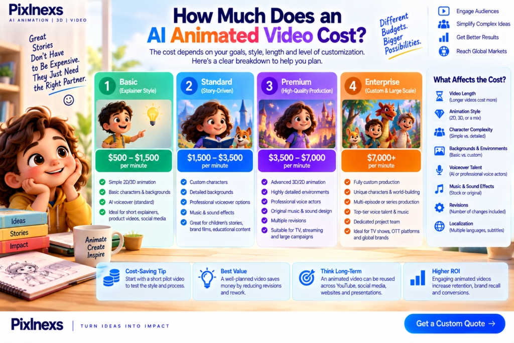 How Much Does an AI Animated Video Cost