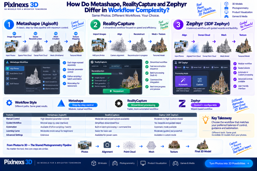 Metashape vs RealityCapture