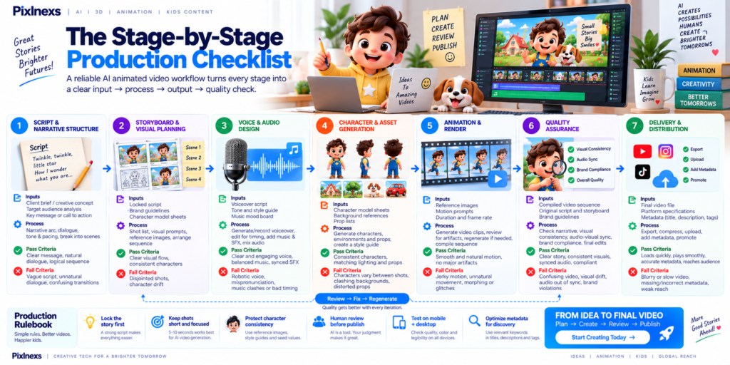 The Stage-by-Stage Production Checklist