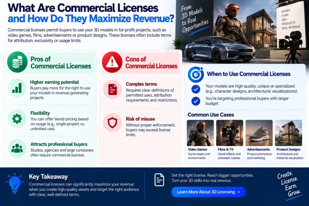 What Are Commercial Licenses and How Do They Maximize Revenue