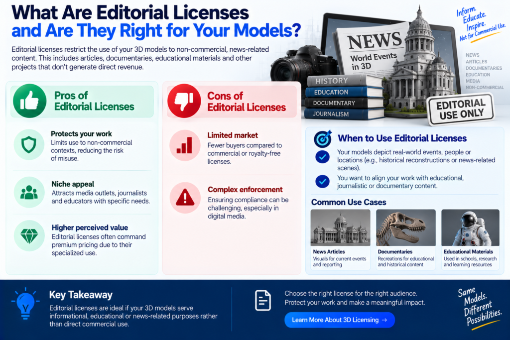 What Are Editorial Licenses and Are They Right for Your Models