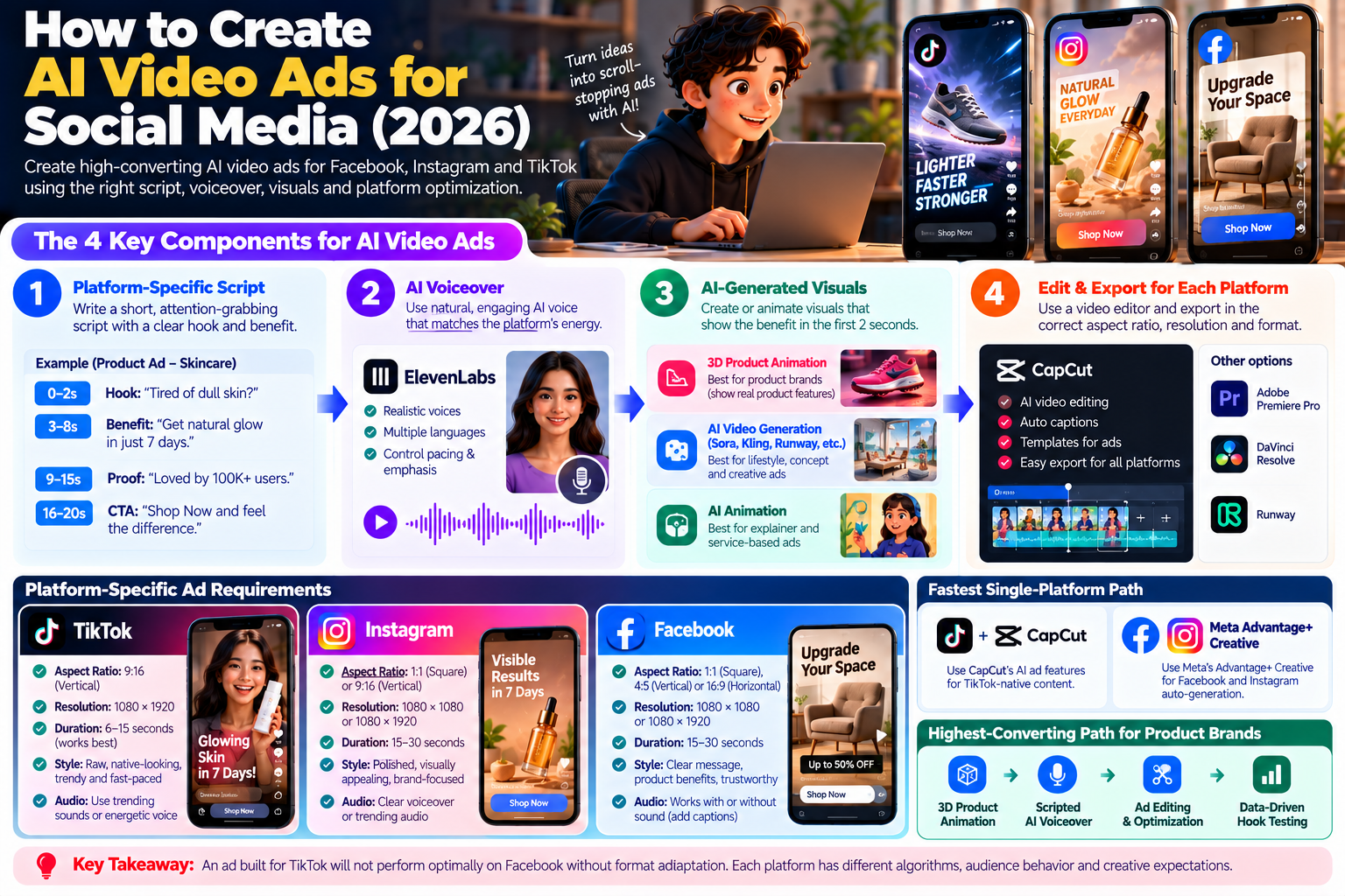 How to Create AI Video Ads for Social Media (2026)