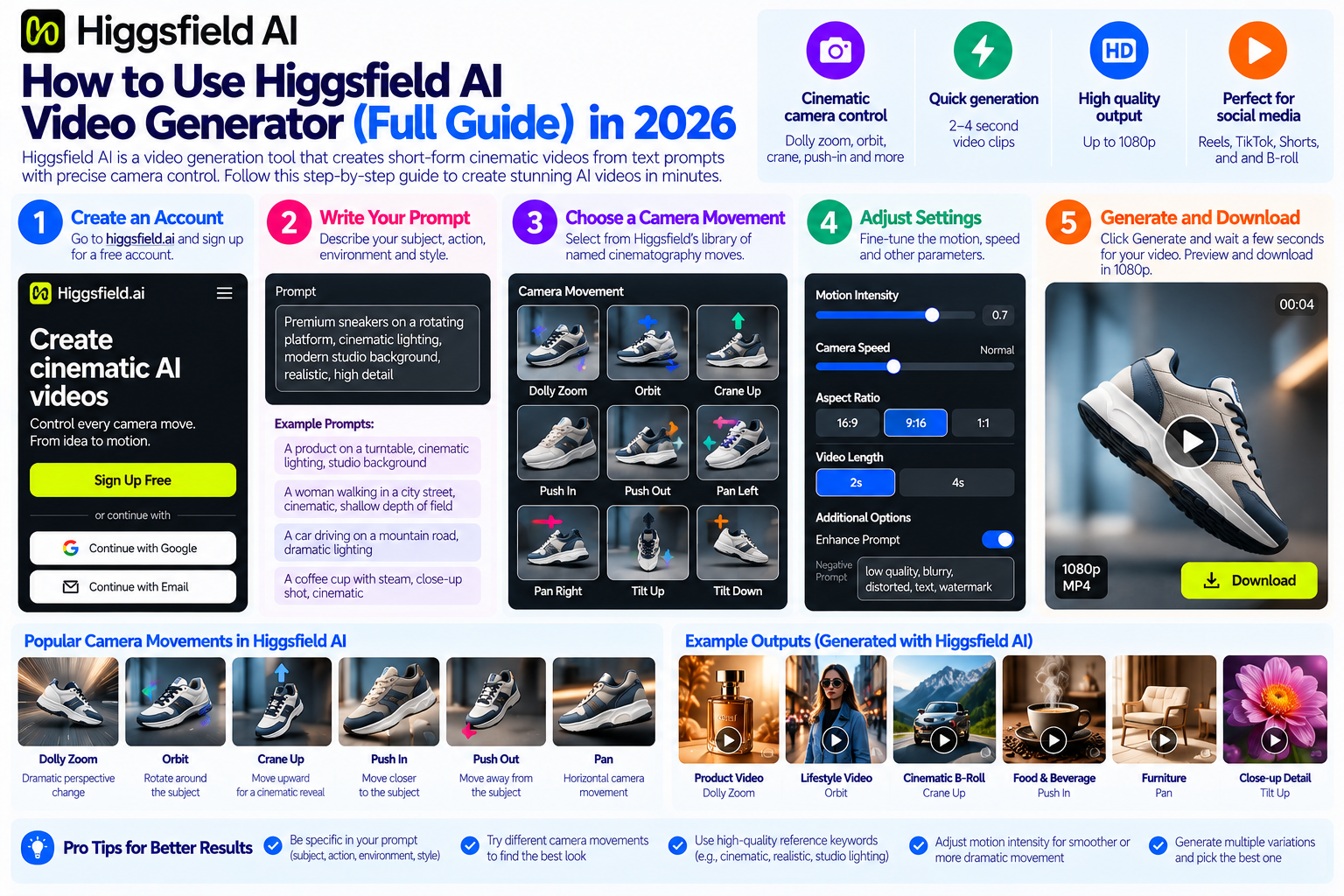 How to Use Higgsfield AI Video Generator (Full Guide)in 2026