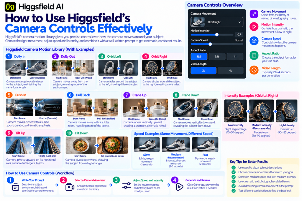 How to Use Higgsfield's Camera Controls Effectively