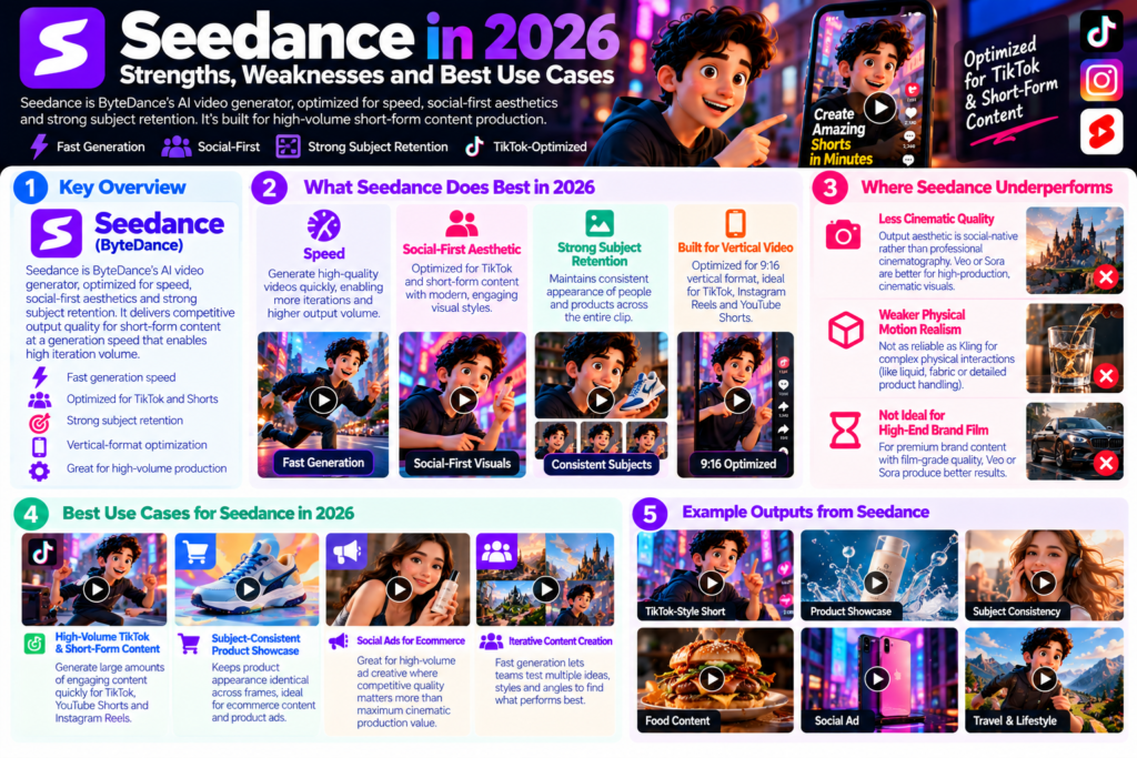 Seedance in 2026: Strengths, Weaknesses and Best Use Cases