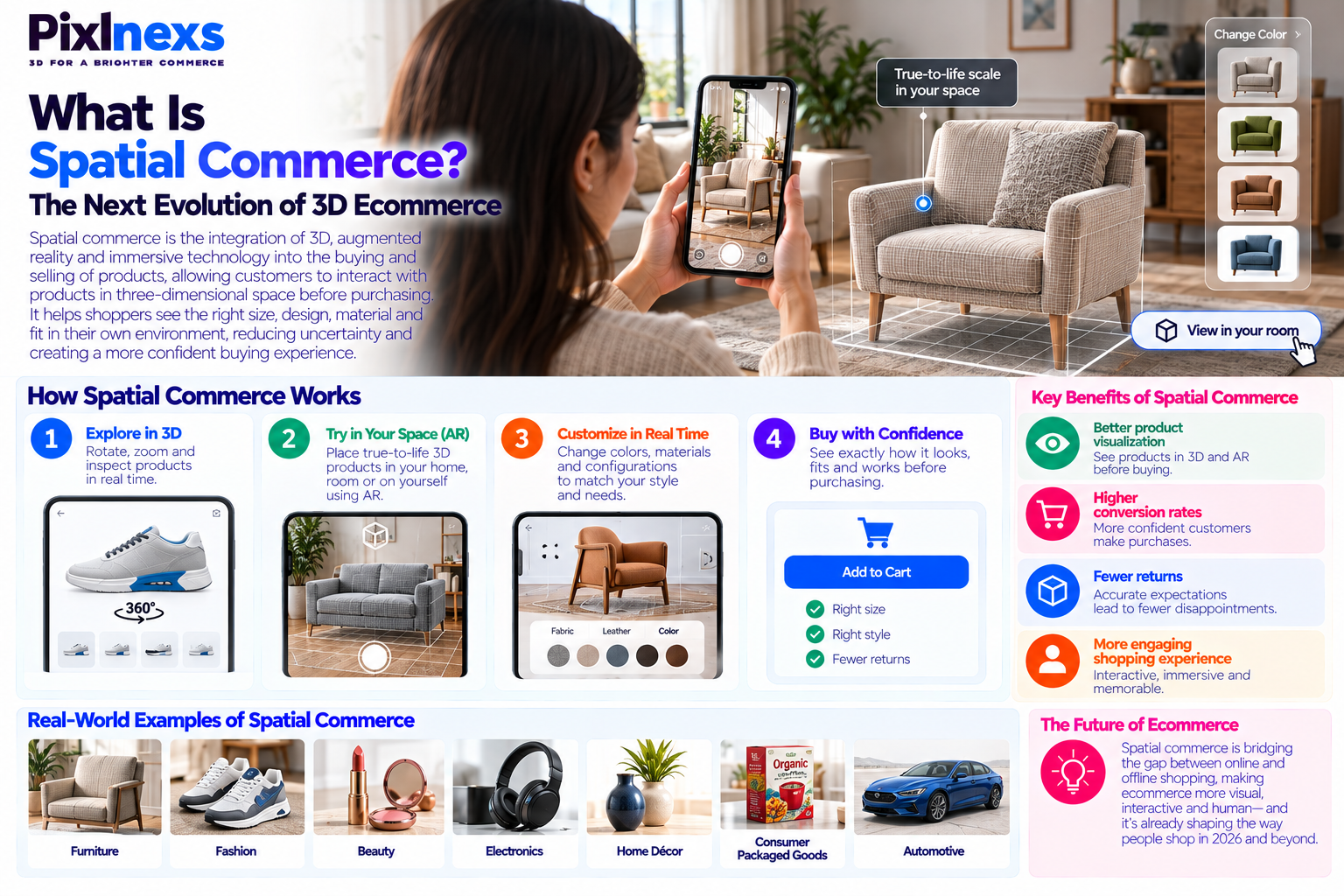 What Is Spatial Commerce? The Next Evolution of 3D Ecommerce