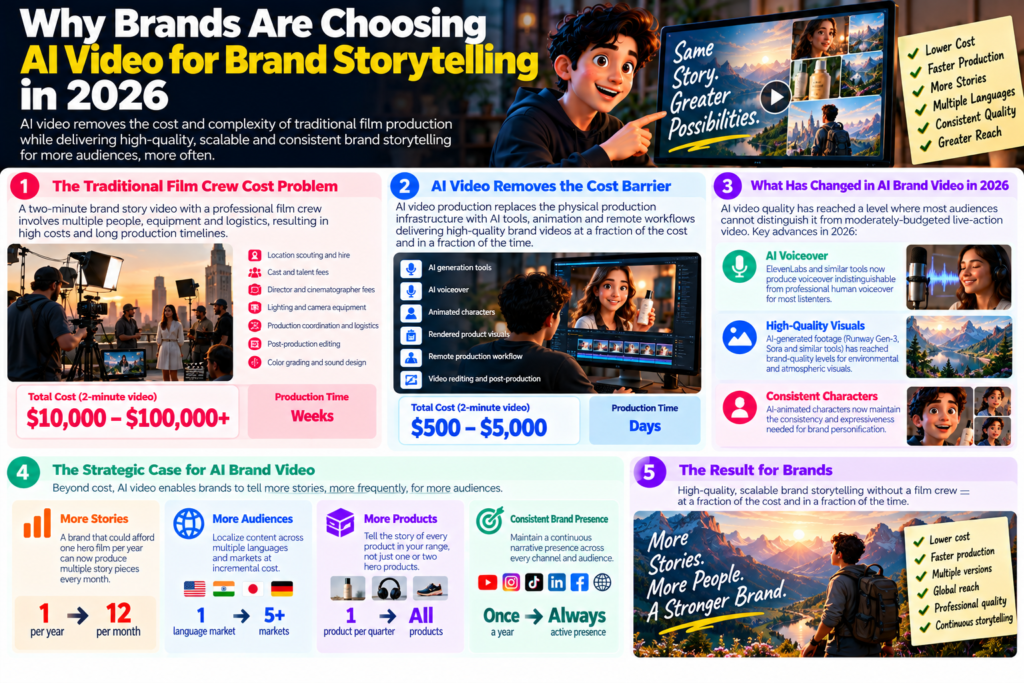 Why Brands Are Choosing AI Video for Brand Storytelling in 2026