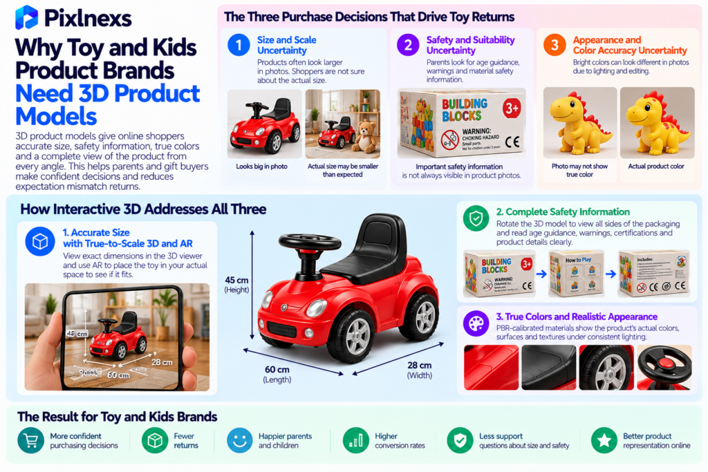 Why Toy and Kids Product Brands Need 3D Product Models